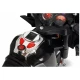 HC8051 Black - Electric Ride On Motorcycle Elektriskās mašīnas bērniem