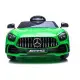 Mercedes GTR elektriskais zaļais automobilis Automašīnas