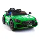 Mercedes GTR elektriskais zaļais automobilis Automašīnas