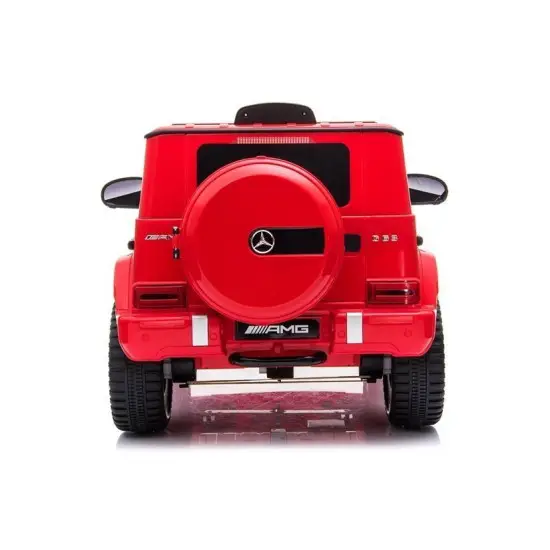 Sarkans Mercedes G63 akumulatora SUV