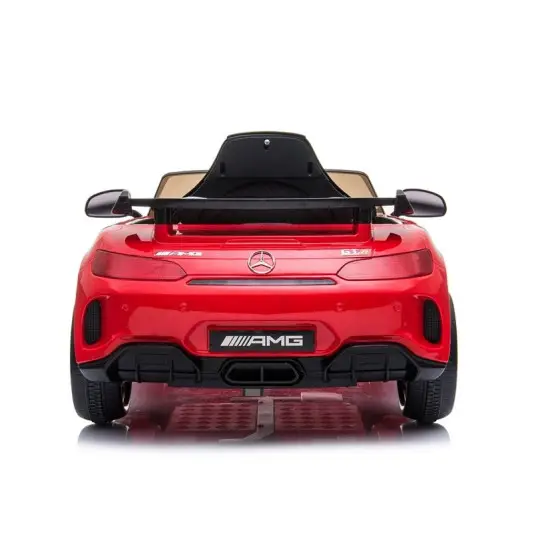 Mercedes GTR elektriskais sarkanais automobilis