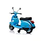 Vespa sähköinen sininen skootteri