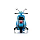 Vespa sähköinen sininen skootteri