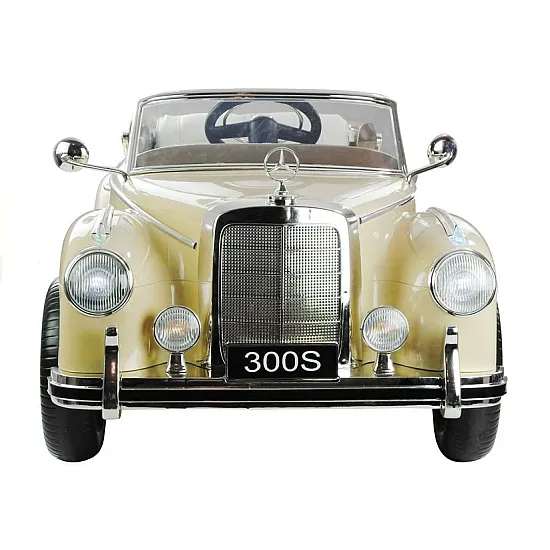Retro stila smilškrāsas akumulatora auto LS-618 Mercedes 300S