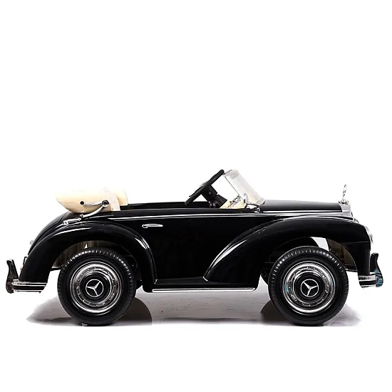Retro stila melna akumulatora automašīna LS-618 Mercedes 300S