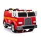 Sarkana elektriskā ugunsdzēsības mašīna Elektriskās mašīnas bērniem