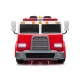 Sarkana elektriskā ugunsdzēsības mašīna Elektriskās mašīnas bērniem