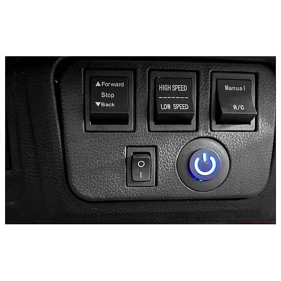 HP012 elektriskais melnais auto Automašīnas