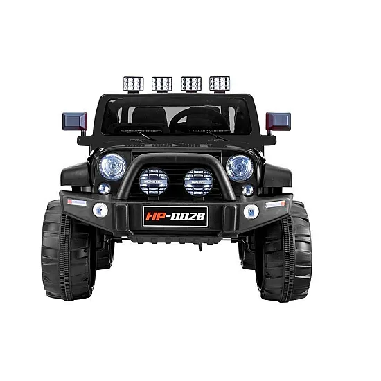 HP012 elektriskais melnais auto Automašīnas