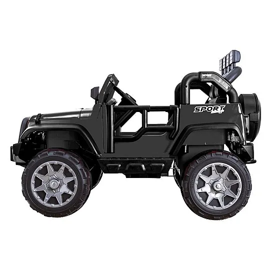HP012 elektriskais melnais auto Automašīnas