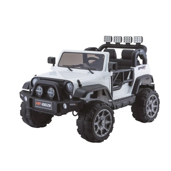 Jeep HP012 elektriskais baltais automobilis