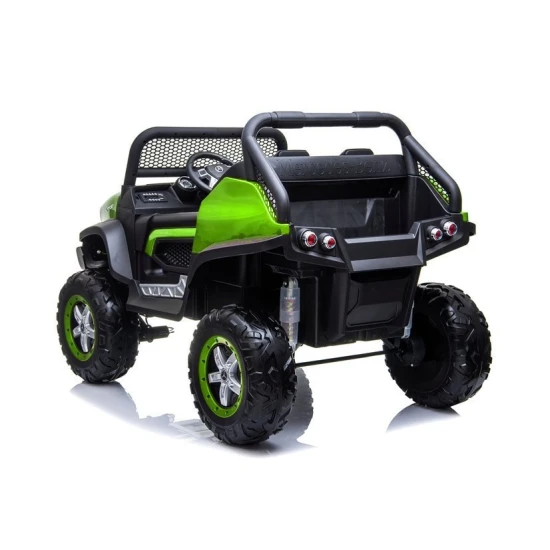 Zaļā Mercedes akumulatora automašīna Automašīnas