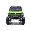 Zaļā Mercedes akumulatora automašīna Automašīnas