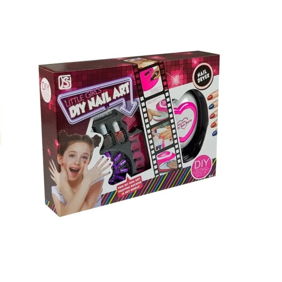 Bērnu nagu lakas komplekts ar nagu lampu