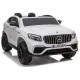 White electric car Mercedes GLC 63S Electric machines for children