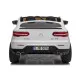 White electric car Mercedes GLC 63S Electric machines for children