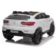 White electric car Mercedes GLC 63S Electric machines for children