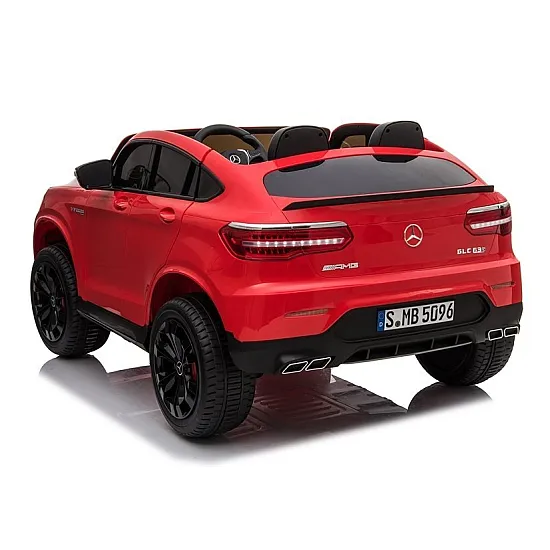 Punane elektriauto Mercedes GLC 63S Elektrilised masinad lastele