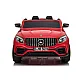 Sarkans elektromobilis Mercedes GLC 63S Elektriskās mašīnas bērniem