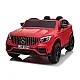 Sarkans elektromobilis Mercedes GLC 63S Elektriskās mašīnas bērniem