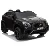 Melns elektromobilis Mercedes GLC 63S Elektriskās mašīnas bērniem