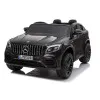 Melns elektromobilis Mercedes GLC 63S Elektriskās mašīnas bērniem