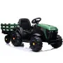 Elektriskais zaļais traktors ar piekabi BDM0925 