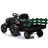 Elektriskais zaļais traktors ar piekabi BDM0925 