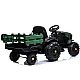 Elektriskais zaļais traktors ar piekabi BDM0925 