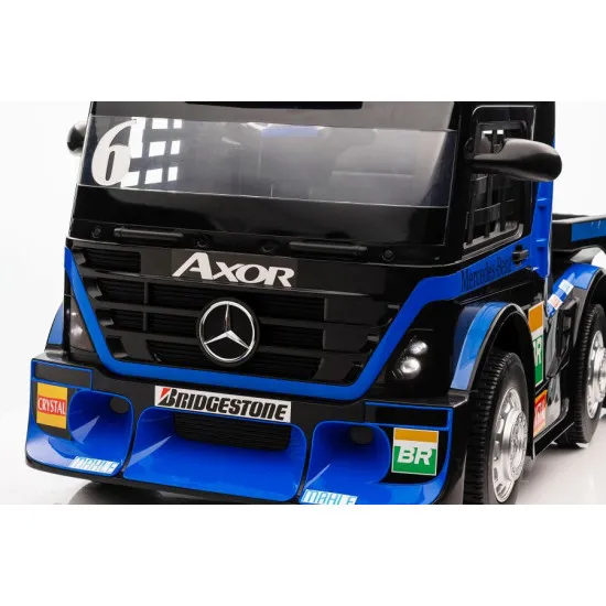 Mercedes XMX622 zilais elektriskais traktors