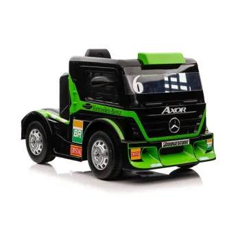 Zaļš elektriskais traktors XMX622