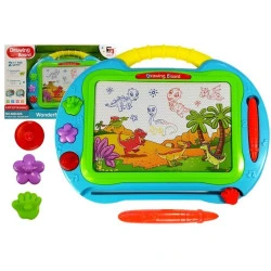 Magnētiskā tirkīza zīmēšanas tāfele 