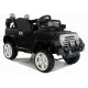 Elektriskā melnā automašīna Jeep JJ245