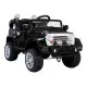 Elektriskā melnā automašīna Jeep JJ245