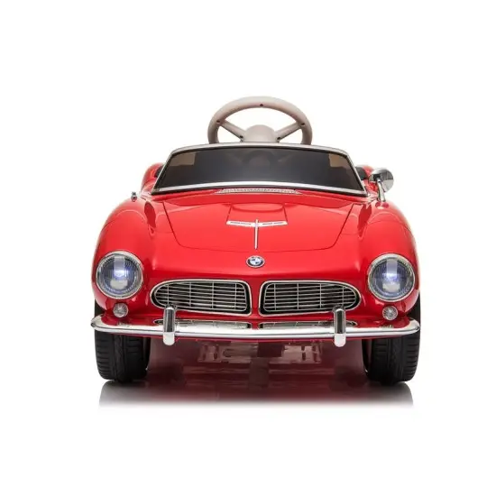 Sarkans BMW Retro SX1938 ar akumulatoru darbināms automobilis Elektriskās mašīnas bērniem