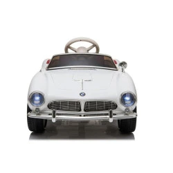 Balts BMW retro elektromobilis 