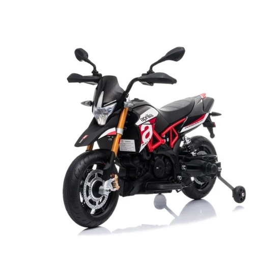 Aprilia A007 bezvadu motocikls, melns un sarkans Automašīnas