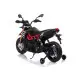 Melns bezvadu motocikls Aprilia A007 Automašīnas