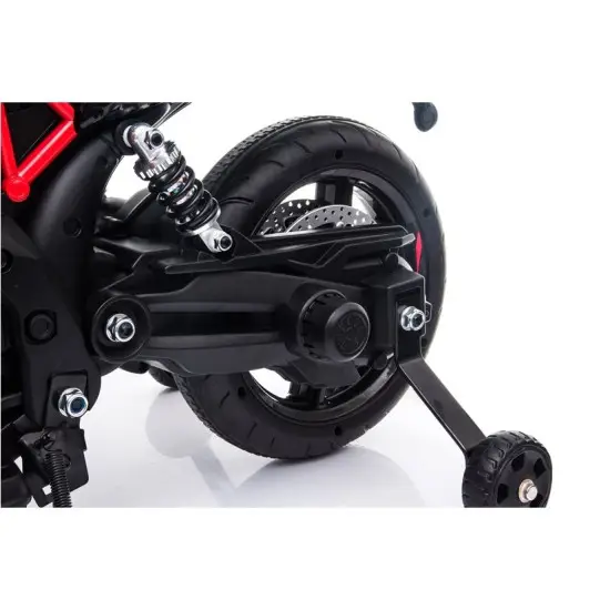 Melns bezvadu motocikls Aprilia A007 Automašīnas
