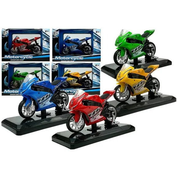 Sporta motocikla modelis ar skaņām