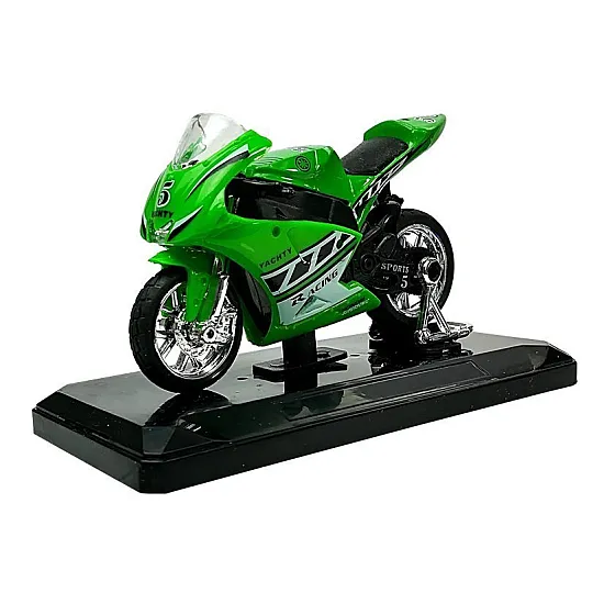 Sporta motocikla modelis ar skaņām