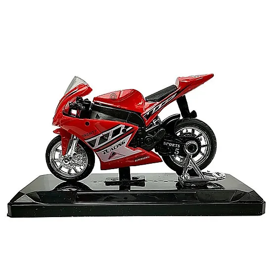Sporta motocikla modelis ar skaņām