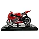 Sporta motocikla modelis ar skaņām