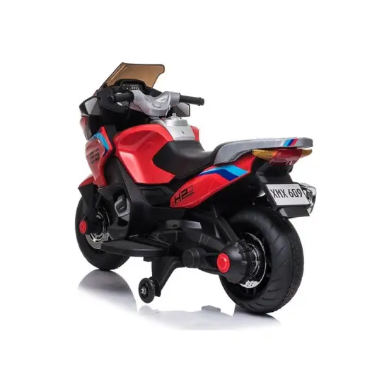 Elektriskais sarkanais motocikls XMX609