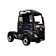 Elektriskais melnais Mercedes Actros traktors