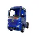 Mercedes Actros elektriskais zilais traktors