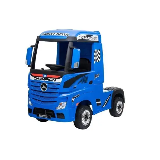Mercedes Actros elektriskais zilais traktors