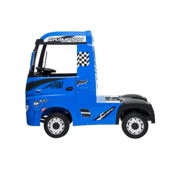 Mercedes Actros elektriskais zilais traktors