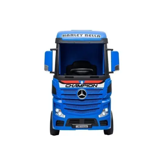 Mercedes Actros elektriskais zilais traktors