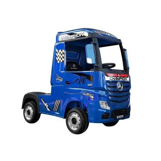 Mercedes Actros elektriskais zilais traktors